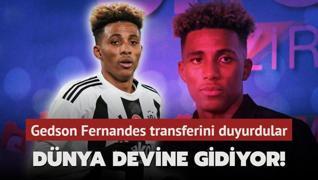 Dnya devine gidiyor! Gedson Fernandes transferini duyurdular