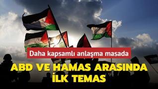 ABD ve Hamas arasnda ilk temas... Daha kapsaml anlama masada