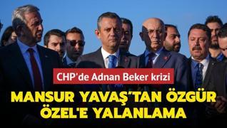 CHP'de Adnan Beker krizi! zgr zel Onun emaneti demiti: Yava'tan yant gecikmedi