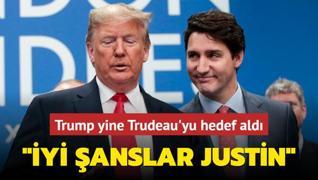 Trump Zelenski'nin ardndan yine Trudeau'yu hedef ald... yi anslar Justin!