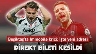 Beikta'ta Ciro Immobile krizi! Direkt bileti kesildi: Yeni adresi belli oldu