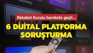 Rekabet Kurulu harekete geti... 6 dijital platforma soruturma