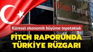 Fitch raporunda Trkiye rzgar: Kresel ekonomik byme tepetaklak