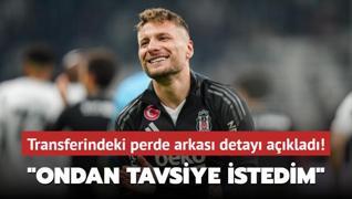 Transferindeki perde arkas detay aklad! Ondan tavsiye istedim