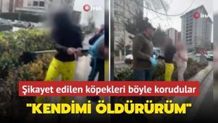 Saldrgan kpein barnaa gtrlmesine engel oldular: Kendimi ldrrm