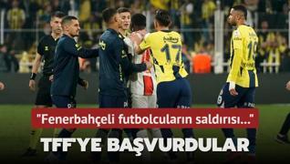 Samsunspor'dan TFF'ye bavuru! Fenerbaheli futbolcularn saldrs...