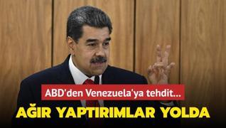 ABD'den Venezuela'ya tehdit... Ar yaptrmlar yolda