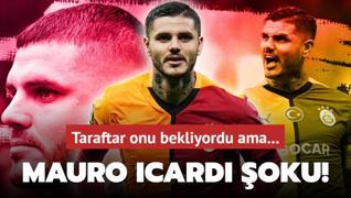 Galatasaray'da Mauro Icardi oku! Taraftar onu bekliyordu ama...