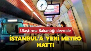 stanbul'a yeni metro hatt