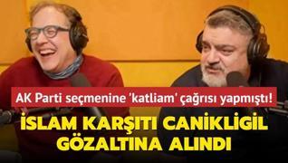 AK Parti semenine 'toplu katliam' ars yapmt! slam kart Canikligil gzaltna alnd