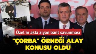 zel'in akla ziyan bant savunmas: orba rnei alay konusu oldu
