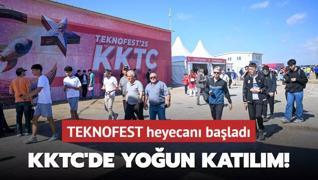 TEKNOFEST heyecan balad... KKTC'de youn katlm!