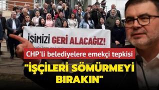 AK Parti'den CHP'li belediyelere emeki tepkisi! ileri smrmeyi, srtndan geinmeyi brakn