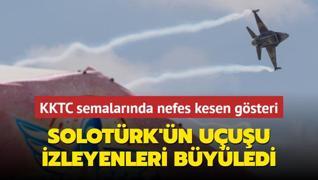 KKTC semalarnda nefes kesen gsteri... SOLOTRK'n uuu izleyenleri byledi