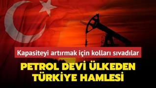 Petrol devi lkeden Trkiye hamlesi! Kapasiteyi artrmak iin kollar svadlar
