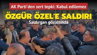 CHP Genel Bakan zgr zel'e saldr... AK Parti'den sert tepki: Kabul edilemez