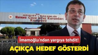 mamolu'ndan yargya tehdit! Aka hedef gsterdi