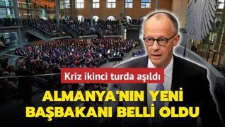 Kriz ikinci turda ald! Almanya'nn yeni babakan belli oldu