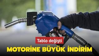 Tablo deiti! Motorine byk indirim