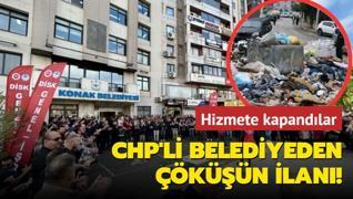 CHP'li belediyeden kn ilan! Hizmete kapandlar