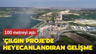 'lgn Proje'de heyecanlandran gelime! 100 metreyi at