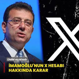DMM aklad! mamolu'nun X hesab hakknda karar