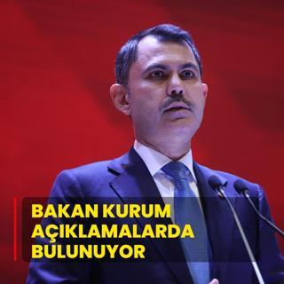 Bakan Kurum stanbul Deprem Dnm Deerlendirme Toplants'nda konuuyor