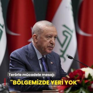 Bakan Erdoan'dan terrle mcadele mesaj... Blgemizde yeri yok