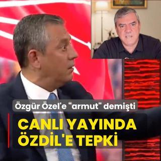zgr zel'e armut demiti... Canl yaynda zdil'e tepki