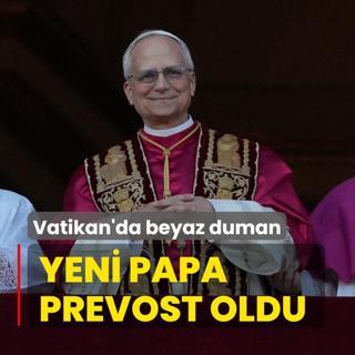 Vatikan'da beyaz duman ykseldi... Yeni papa Prevost oldu