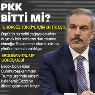 Bakan Fidan'dan terrsz Trkiye mesaj: PKK'nn silah brakmas yetmez