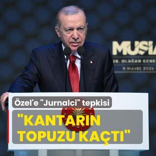 Bakan Erdoan'dan zel'e Jurnalci tepkisi: Kantarn topuzu kat
