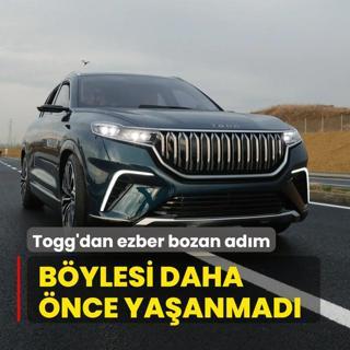 Bylesi daha nce yaanmad! Togg'dan ezber bozan adm