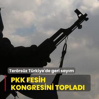 Terrsz Trkiye'de geri saym! PKK fesih kongresini toplad
