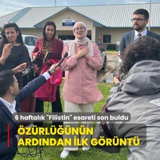 6 haftalk Filistin esareti son buldu! zrlnn ardndan ilk grnt