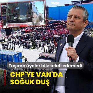 CHP'ye Van'da souk du! Tama yeler bile telafi edemedi