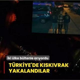 Interpol'un listesindeydiler! Biri Hatay'da dieri Antalya'da aa dt