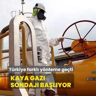 Trkiye farkl ynteme geti... Kaya gaz sondaj balyor