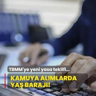 TBMM'ye yeni yasa teklifi: Kamuya almlarda ya baraj