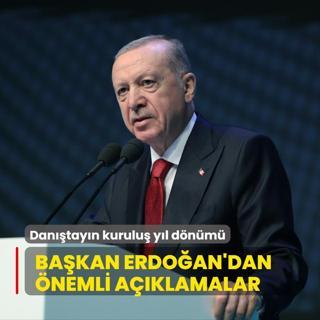 Dantayn 157. Kurulu Yl Dnm Treni... Bakan Erdoan'dan nemli aklamalar
