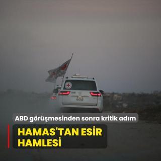 Hamas, ABD-srail ifte vatanda esir askeri serbest brakt