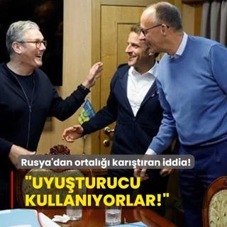 Zaharova'dan ok konuulacak sulama: Uyuturucu kullanyorlar!