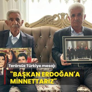 28 ehit veren aileden Terrsz Trkiye mesaj: Bakan Erdoan'a minnettarz