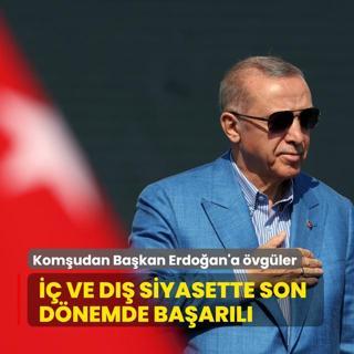 Komudan Bakan Erdoan'a vgler... Trkiye i ve d siyasette son dnemde baarl