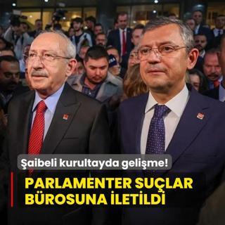 aibeli kurultay davasnda gelime! Dosyalar Parlamenter Sular Brosuna iletildi