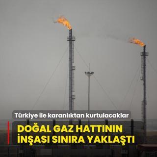 Trkiye ile karanlktan kurtulacaklar! Doal gaz hattnn inas snra yaklat