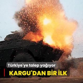 Trkiye'nin kapsnda sraya girdiler... KARGU'dan bir ilk