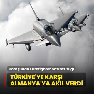 Komudan Eurofighter hazmszl! Trkiye'ye kar Almanya'ya akl verdi
