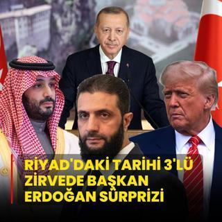 Riyad'daki tarihi 3'l zirvede Bakan Erdoan srprizi