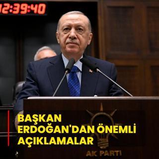Bakan Erdoan'dan nemli aklamalar